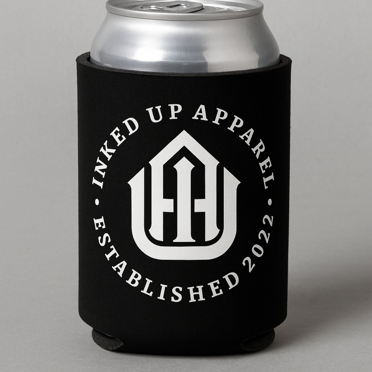 INKED UP LOGO-3 DRINK KOOZIE