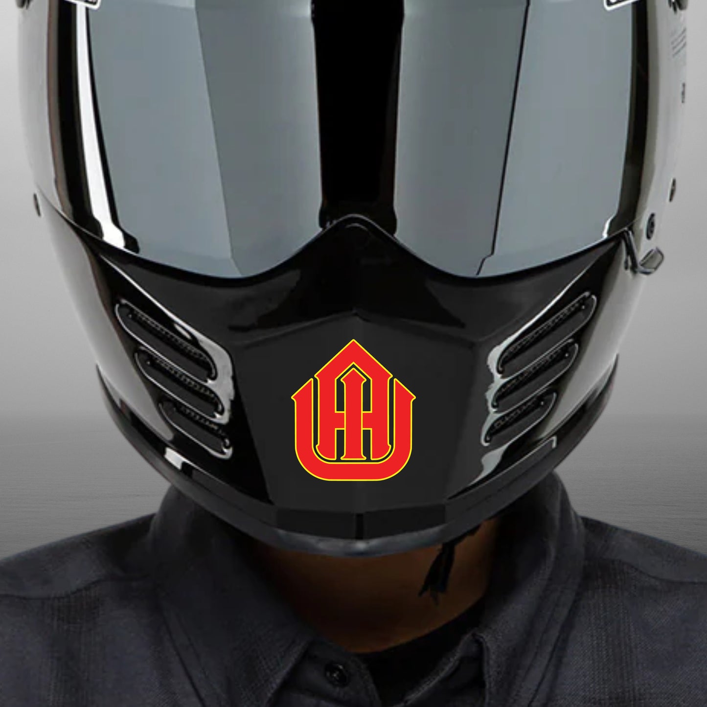 BURNT SINS HELMAT DECAL