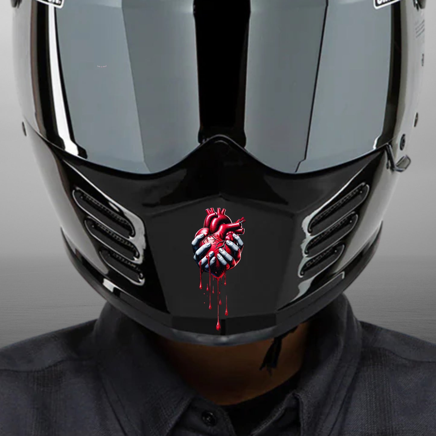 FAITH AND GLORY HELMET DECAL
