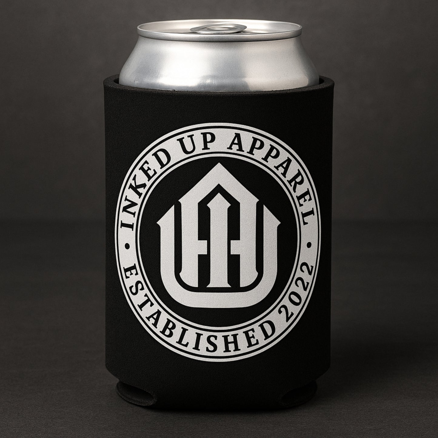 INKED UP LOGO-2 DRINK KOOZIE