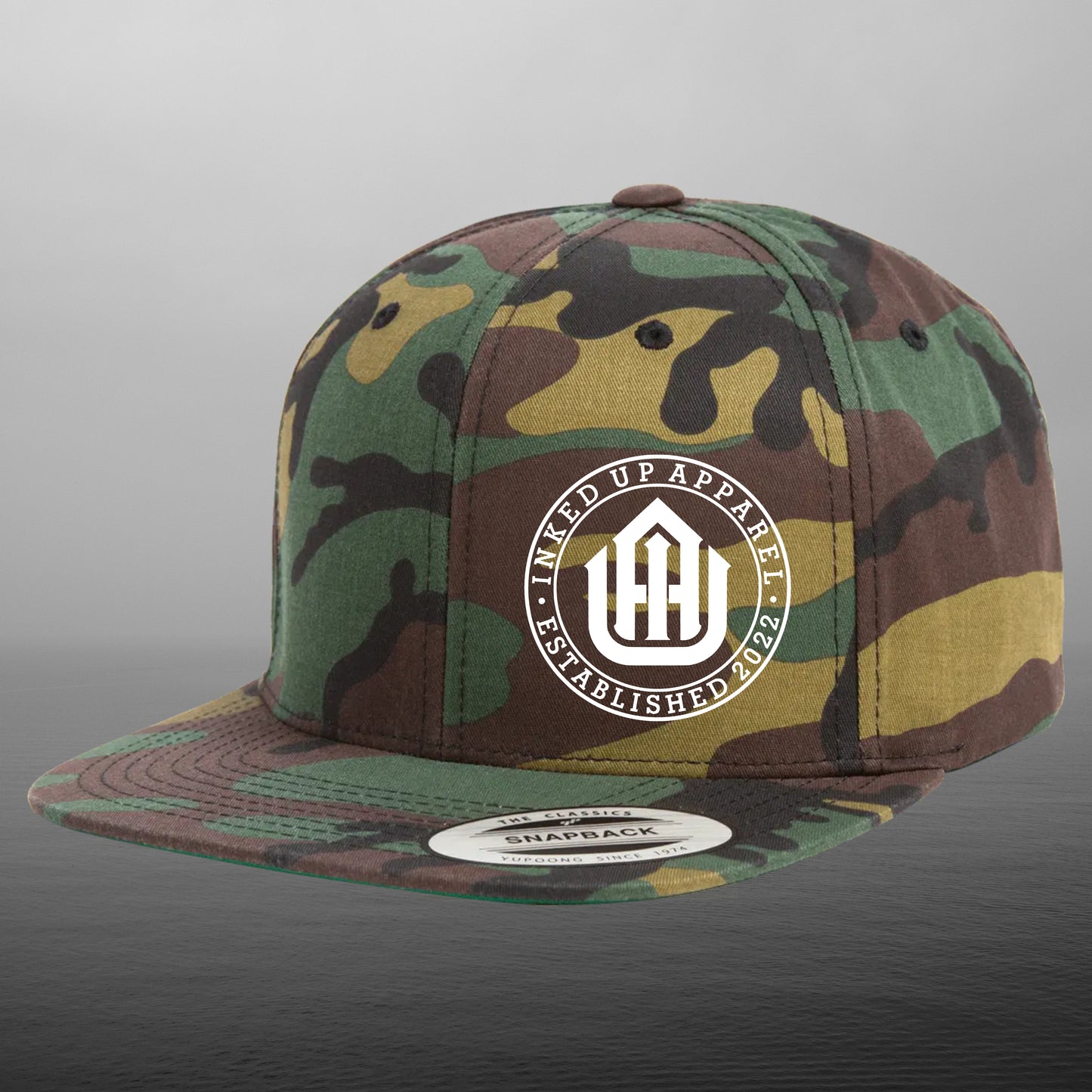 INKED UP LOGO-1 HAT (CURVE or FLAT)