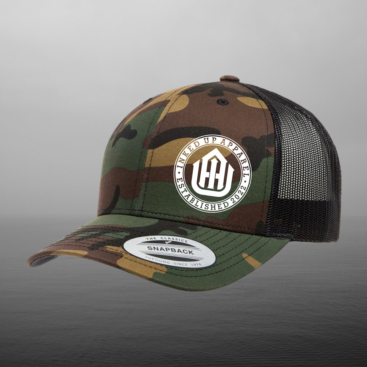 INKED UP LOGO-2 HAT (CURVE or FLAT)