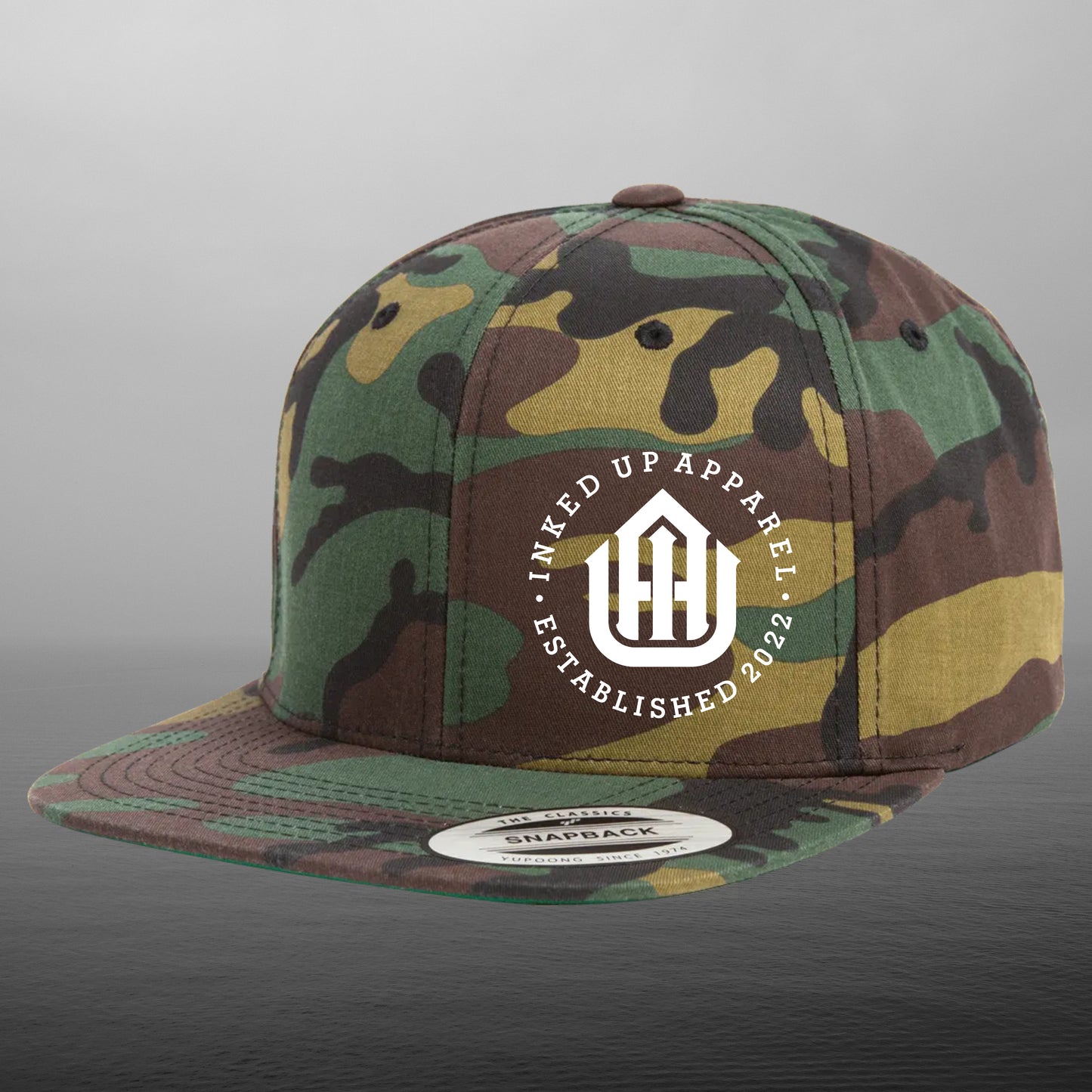 INKED UP LOGO-3 HAT (CURVE or FLAT)