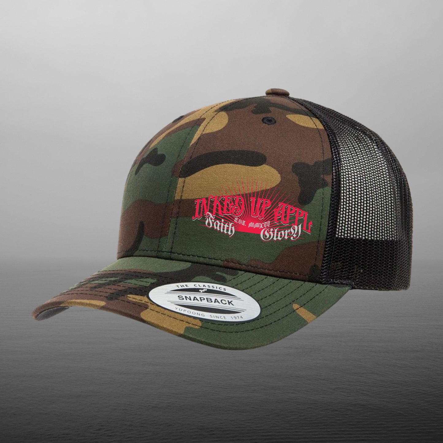 FAITH AND GLORY HAT (CURVE or FLAT)