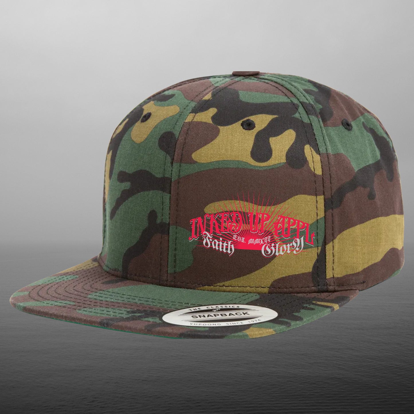 FAITH AND GLORY HAT (CURVE or FLAT)