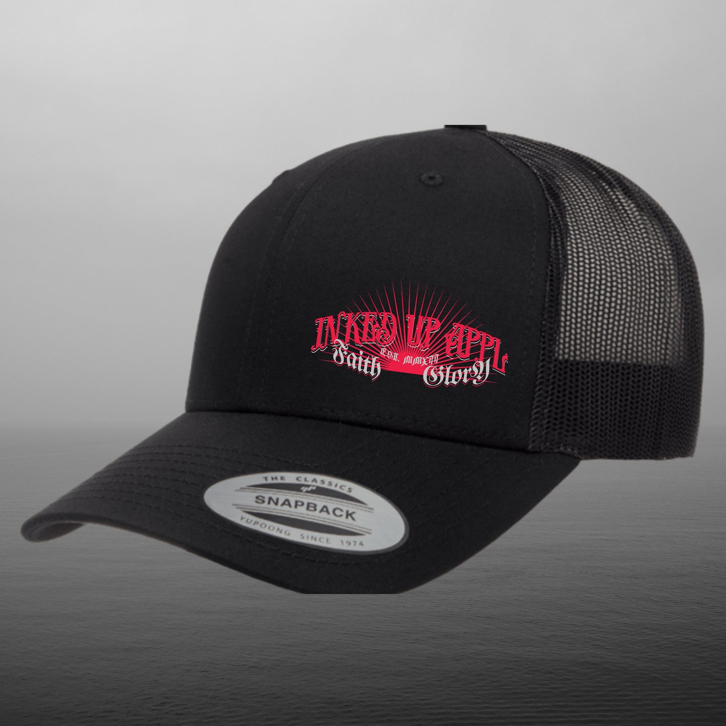 FAITH AND GLORY HAT (CURVE or FLAT)