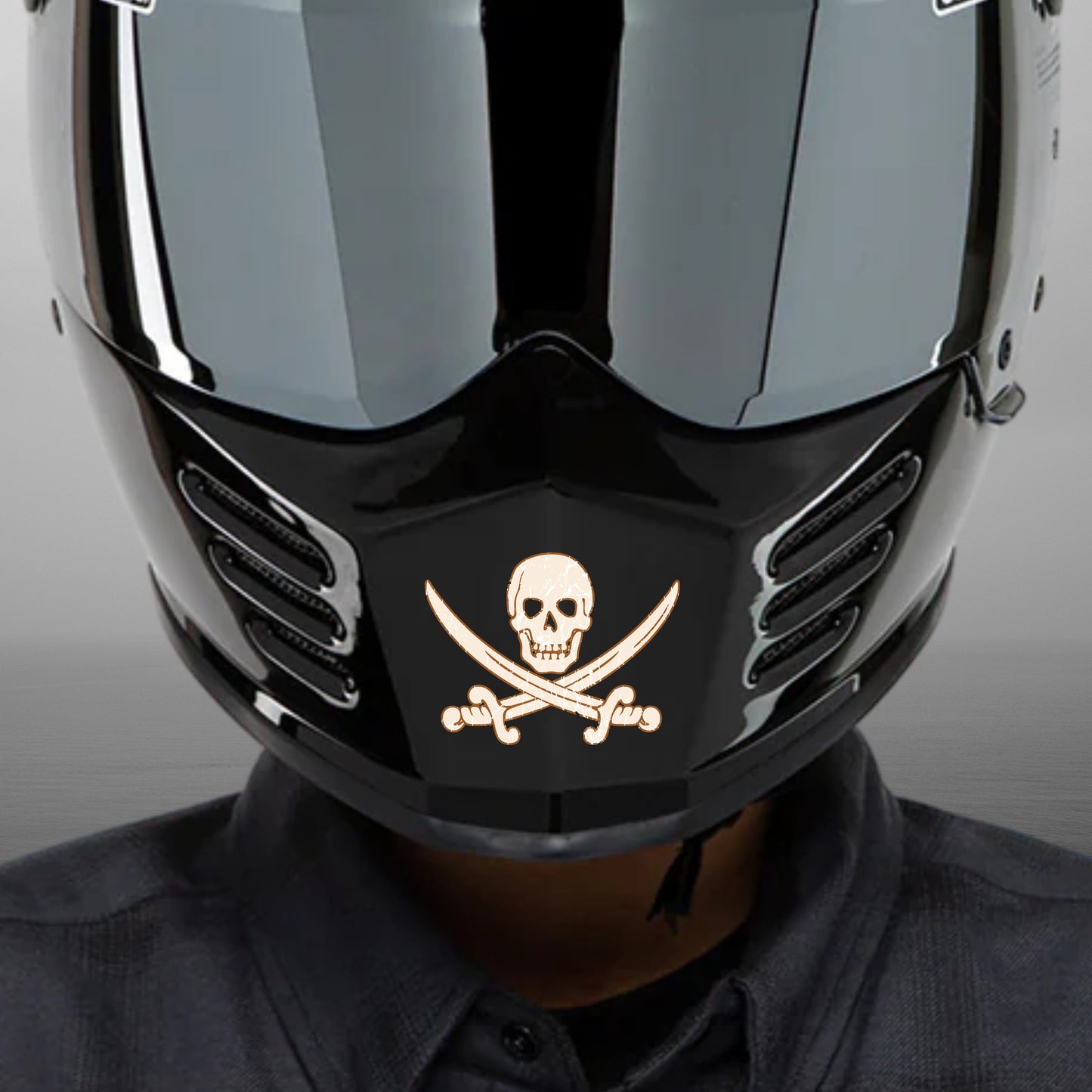LOOSE LIPS HELMET DECAL